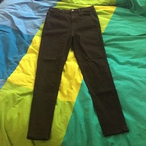 American Eagle Super Stretch High Rise Black Jeans